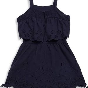 Ella Miss girls Navy Romper 14